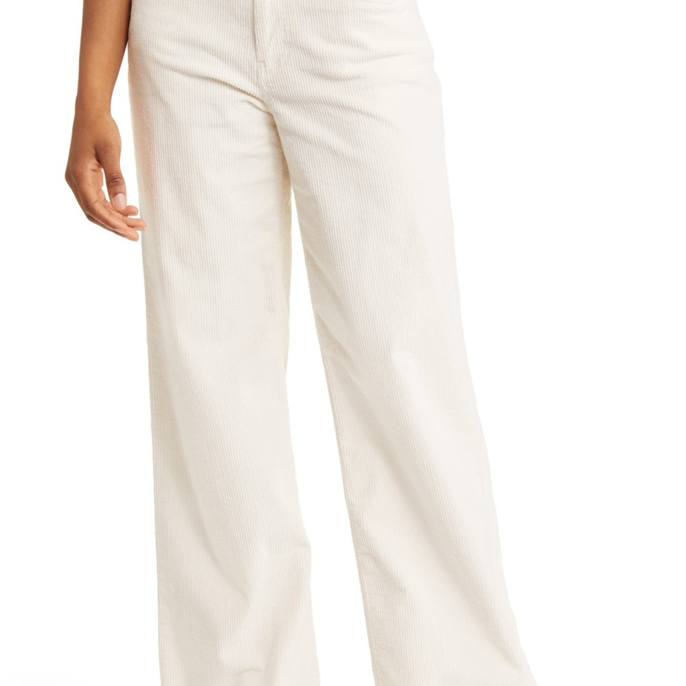 NWT BP Cream corduroy wide leg pants